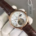 2019 Replica Omega seamaster Complications Watch Rose Gold White Dial